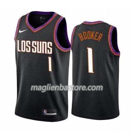 Maglia NBA Phoenix Suns Devin Booker 1 Nike 2019-20 City Edition Swingman - Uomo